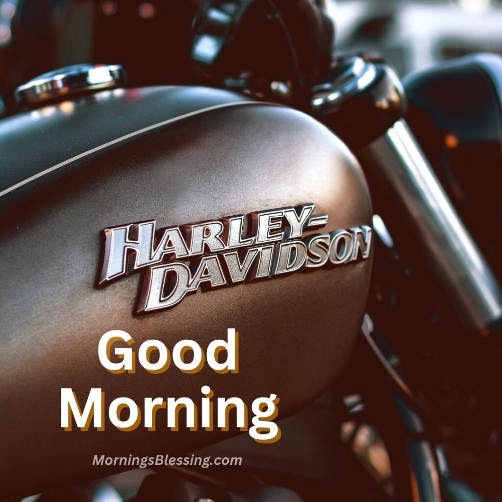good morning harley davidson