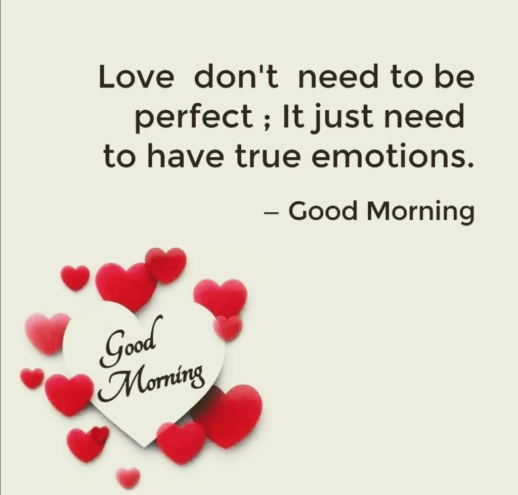 good morning love image with quote