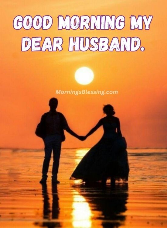 Good Morning Images Husband Wife