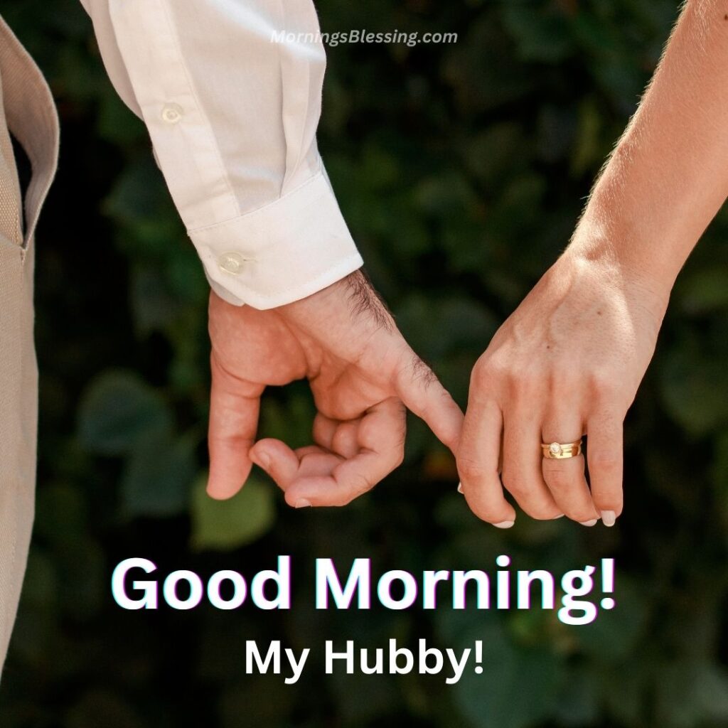 good morning husband image