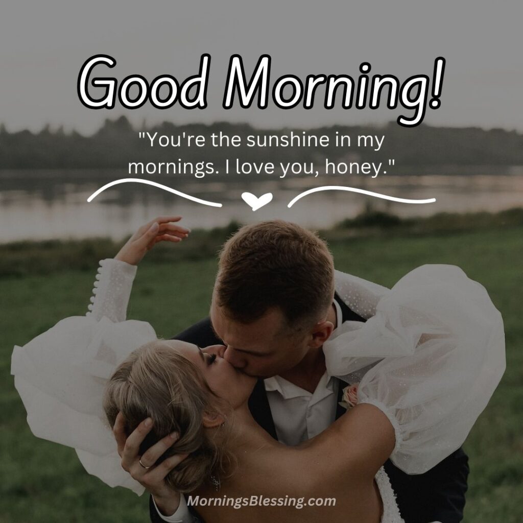 good morning husband picture with quotes
