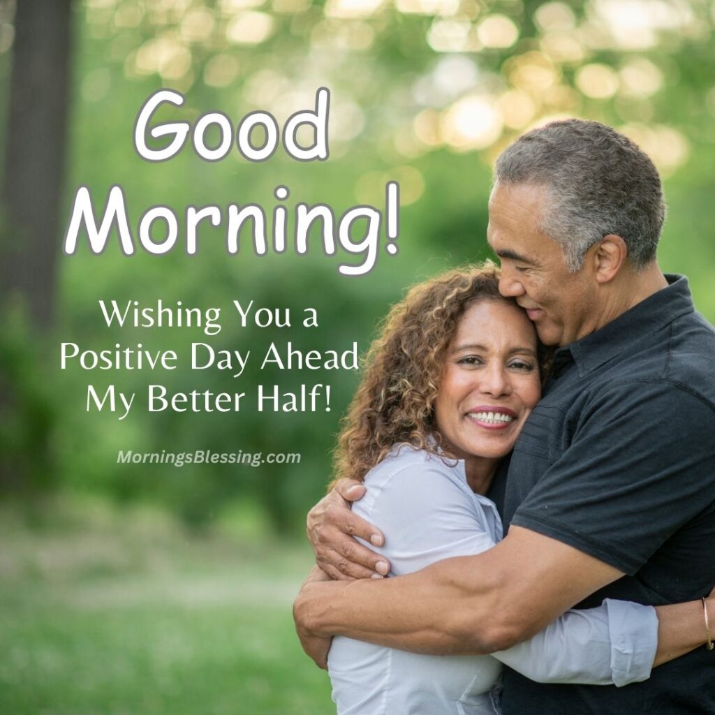 good morning husband image with message or quotes